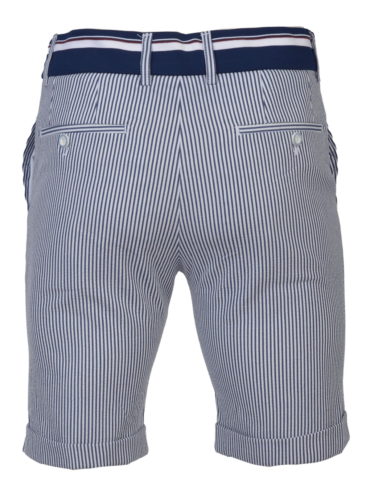 Bermuda shorts in white on a blue stripe - 67078 € 38.24 img2