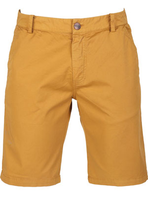 Pantaloni scurti de culoare mustar-67094-€ 43.87