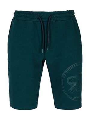 Pantaloni scurți sport verde închis-67101-165 Lei