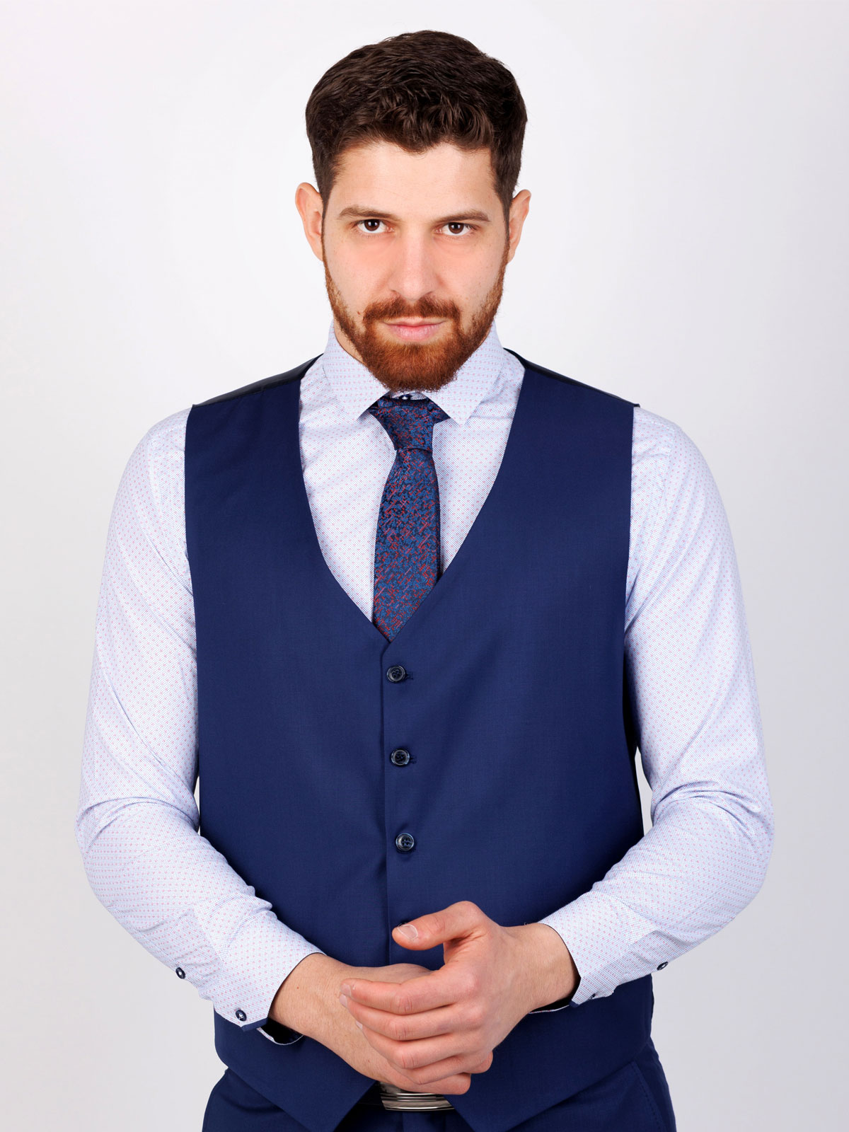 Three piece suit in blue - 68056 € 233.97 img3