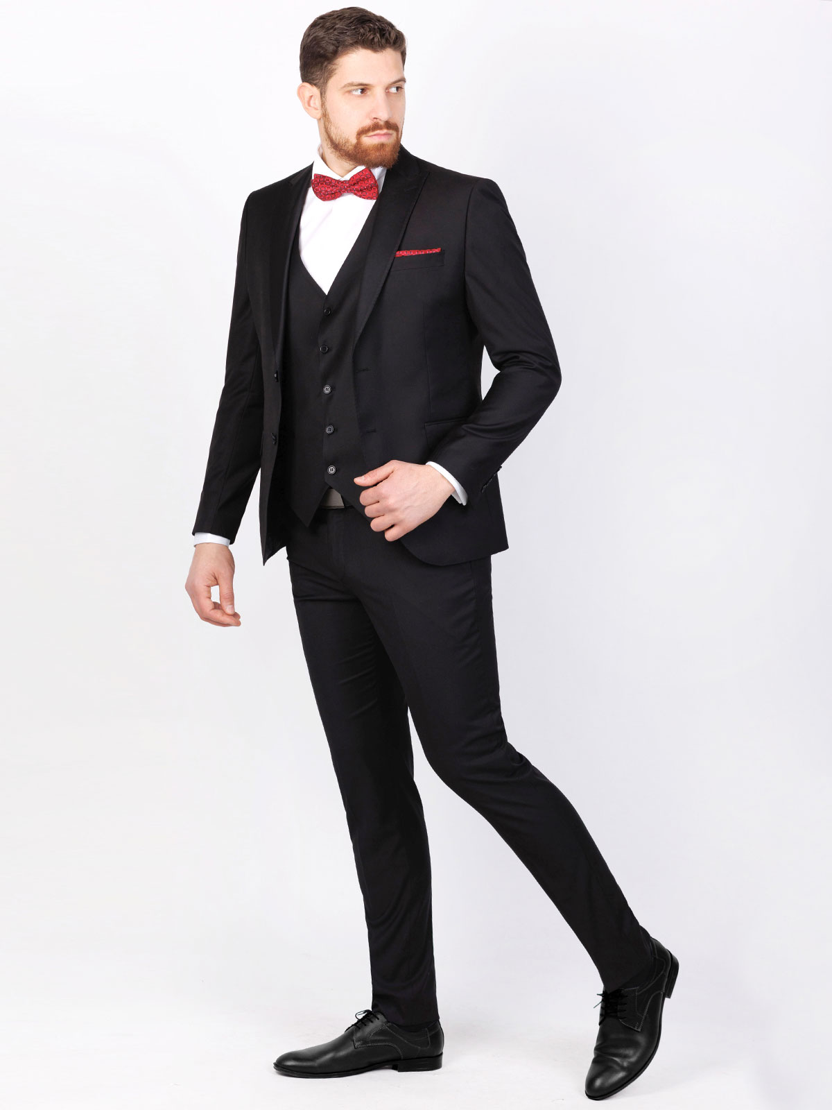 Three piece suit in black - 68057 € 233.97 img2