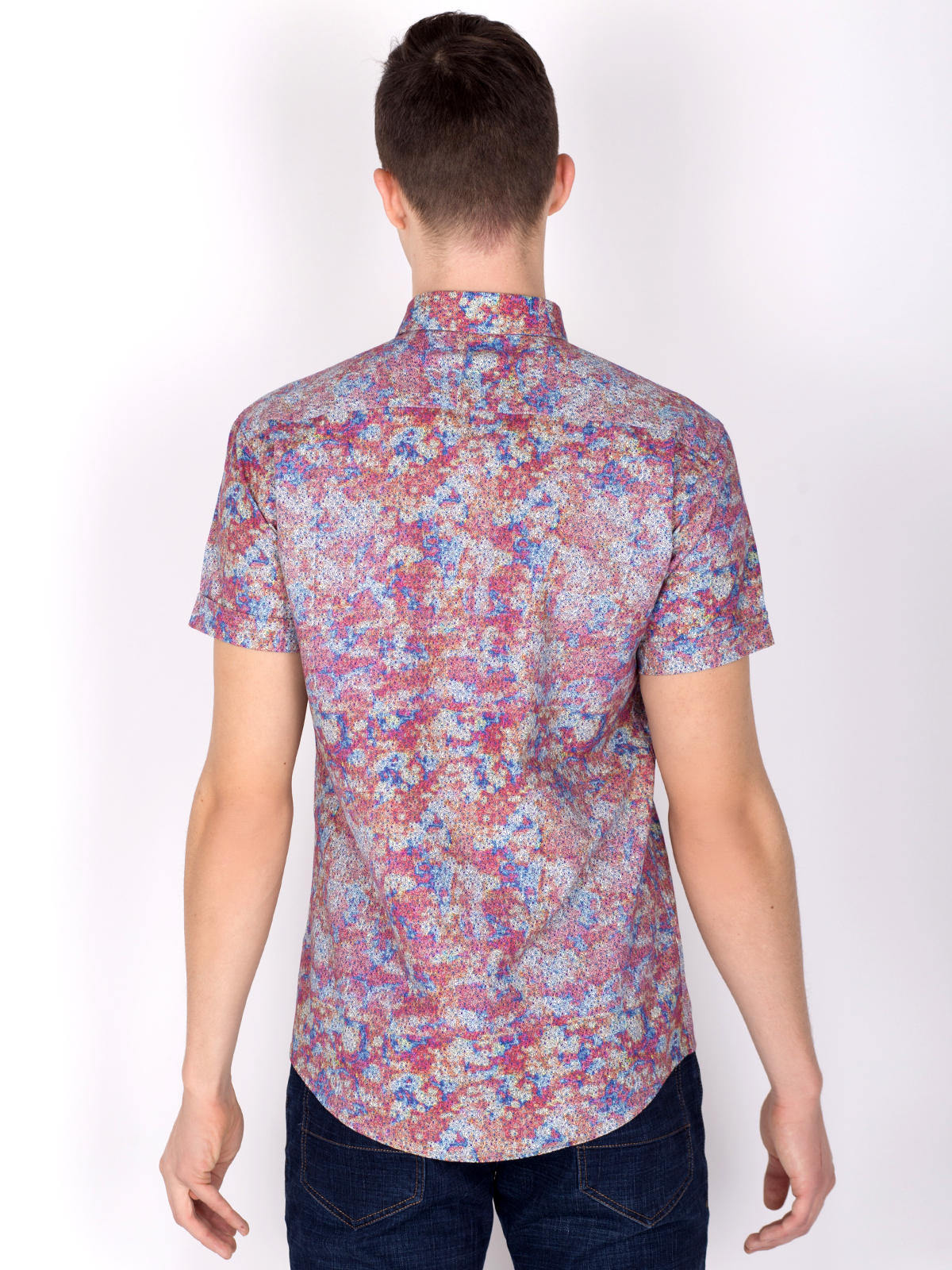 Multicolor shirt with short sleeves - 80192 € 21.93 img4