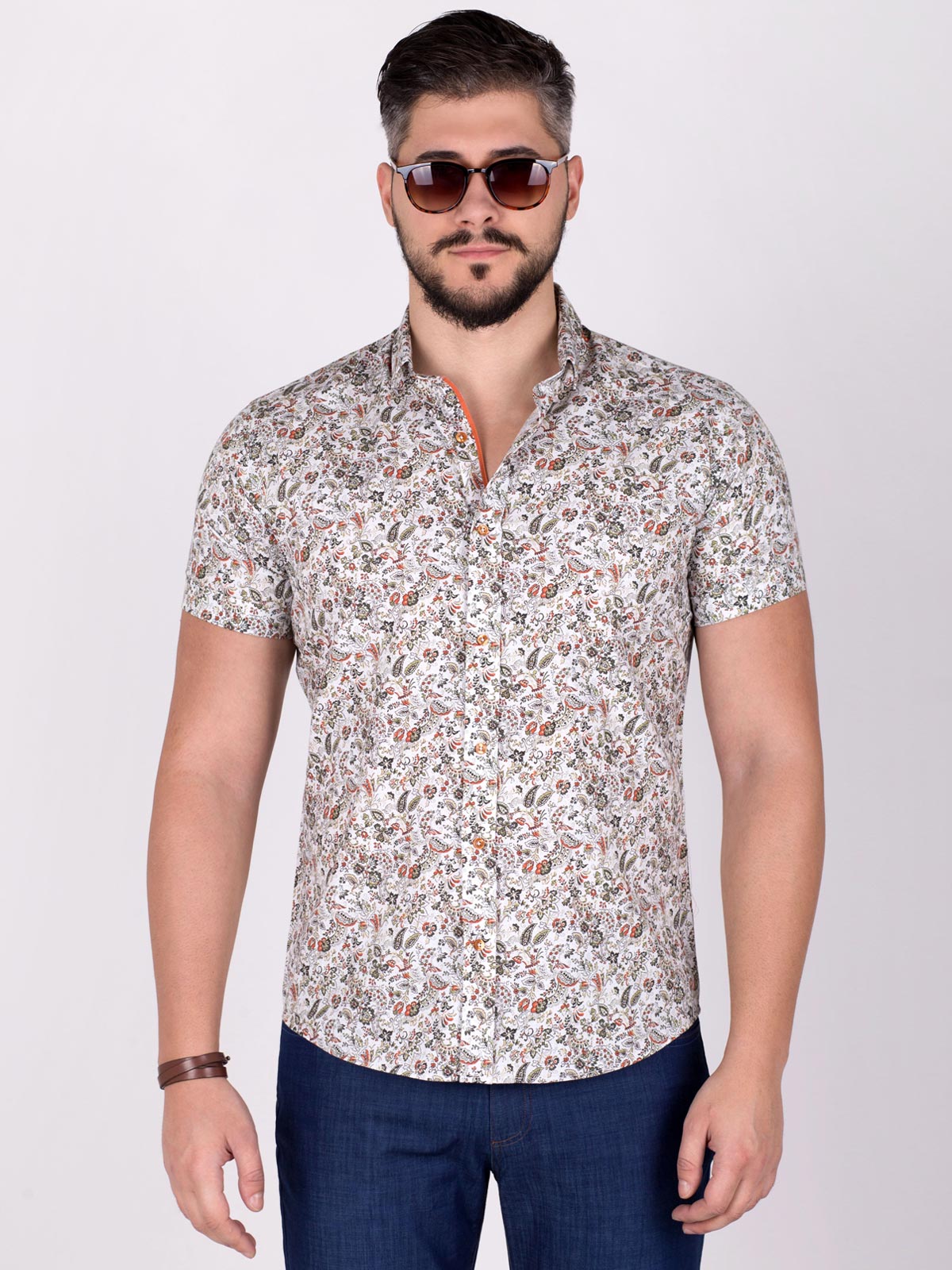 Floral print shirt - 80194 € 21.93 img2