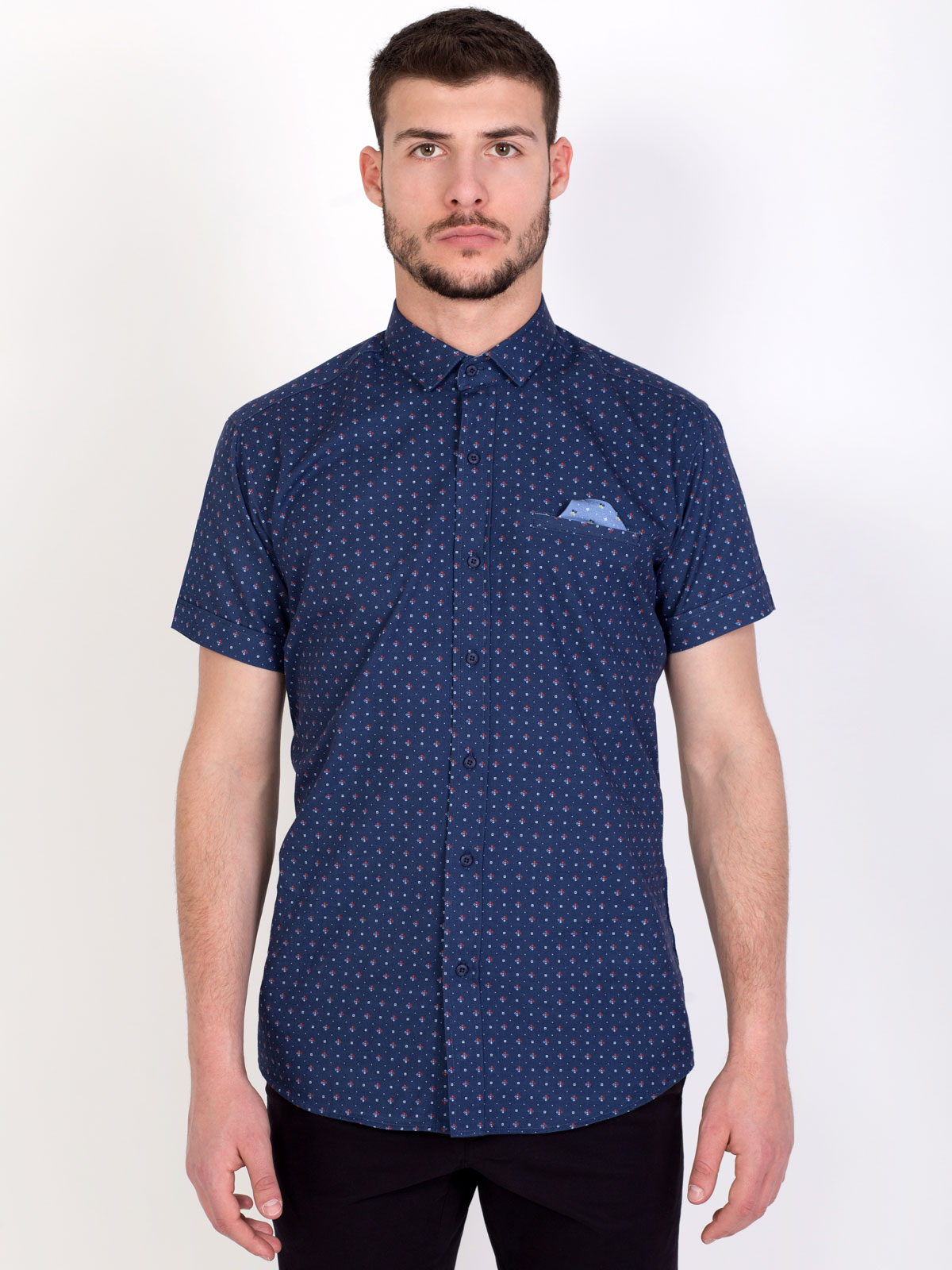 Shirt with short sleeves of figures - 80195 € 21.93 img3