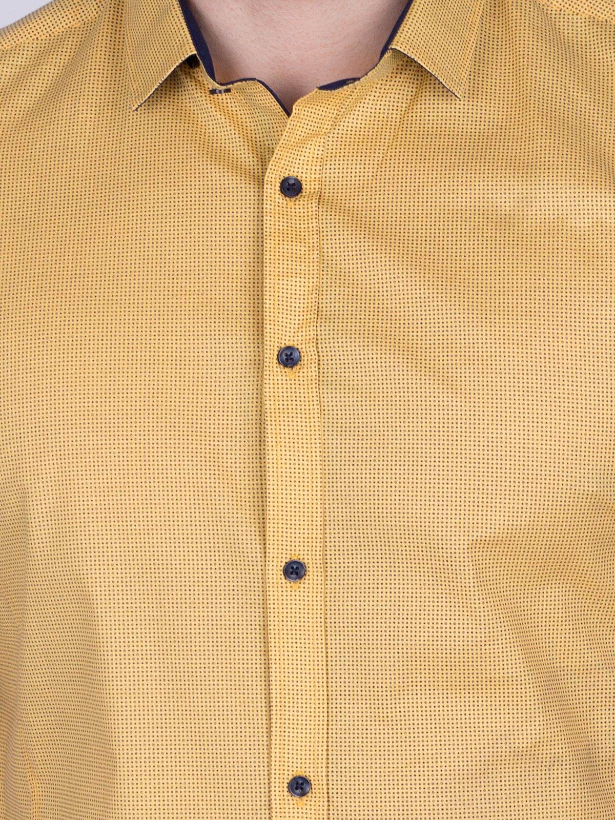 Κίτρινο εφαρμοστό πουκάμισο για μικρές - 80200 € 11.25 img4
