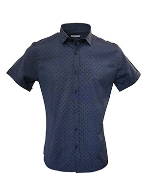 Cămașă cu mânecă scurtă și model - 80239 - € 38.81