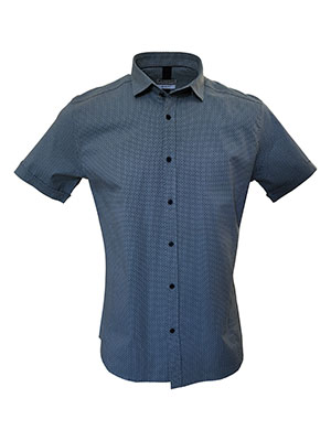 Cămașă cu mânecă scurtă și forme dreptun - 80241 - € 38.81