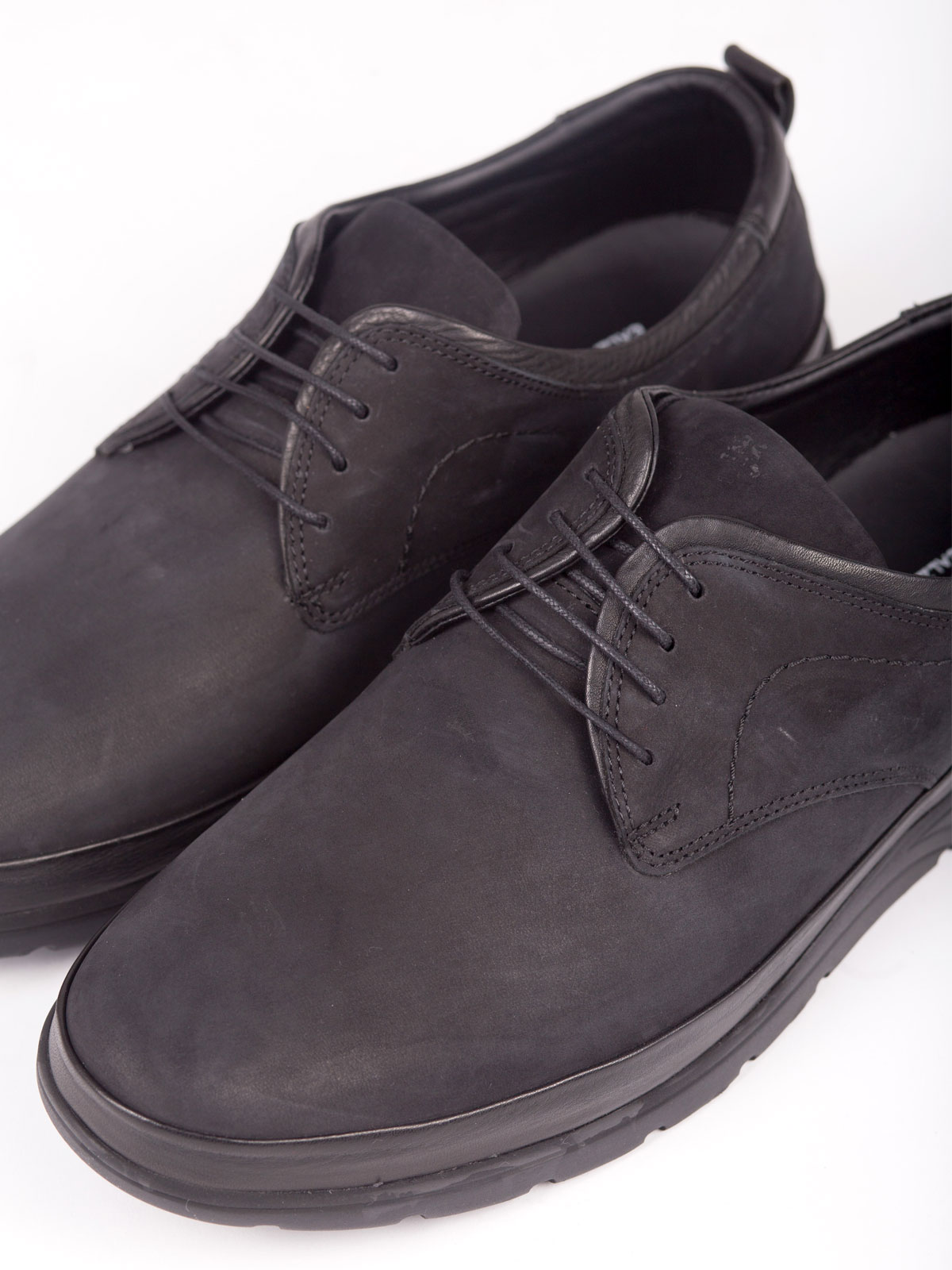 Pantofi de piele intoarsa neagra - 81027 - € 24.75 img3