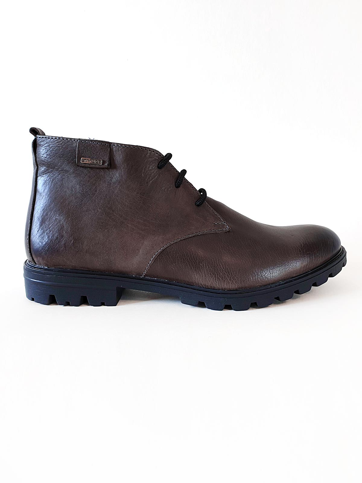 Leather high boots in browngray - 81068 - € 41.62 img2