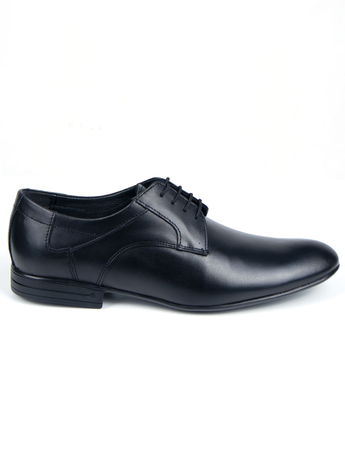 μαύρα κομψά παπούτσια από λείο δέρμα  - 81074 - € 77.61 img2