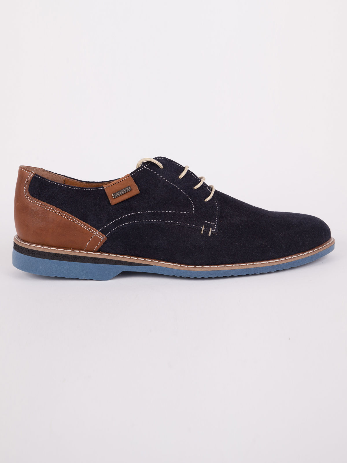 Mens suede and leather shoes - 81078 - € 83.24 img4