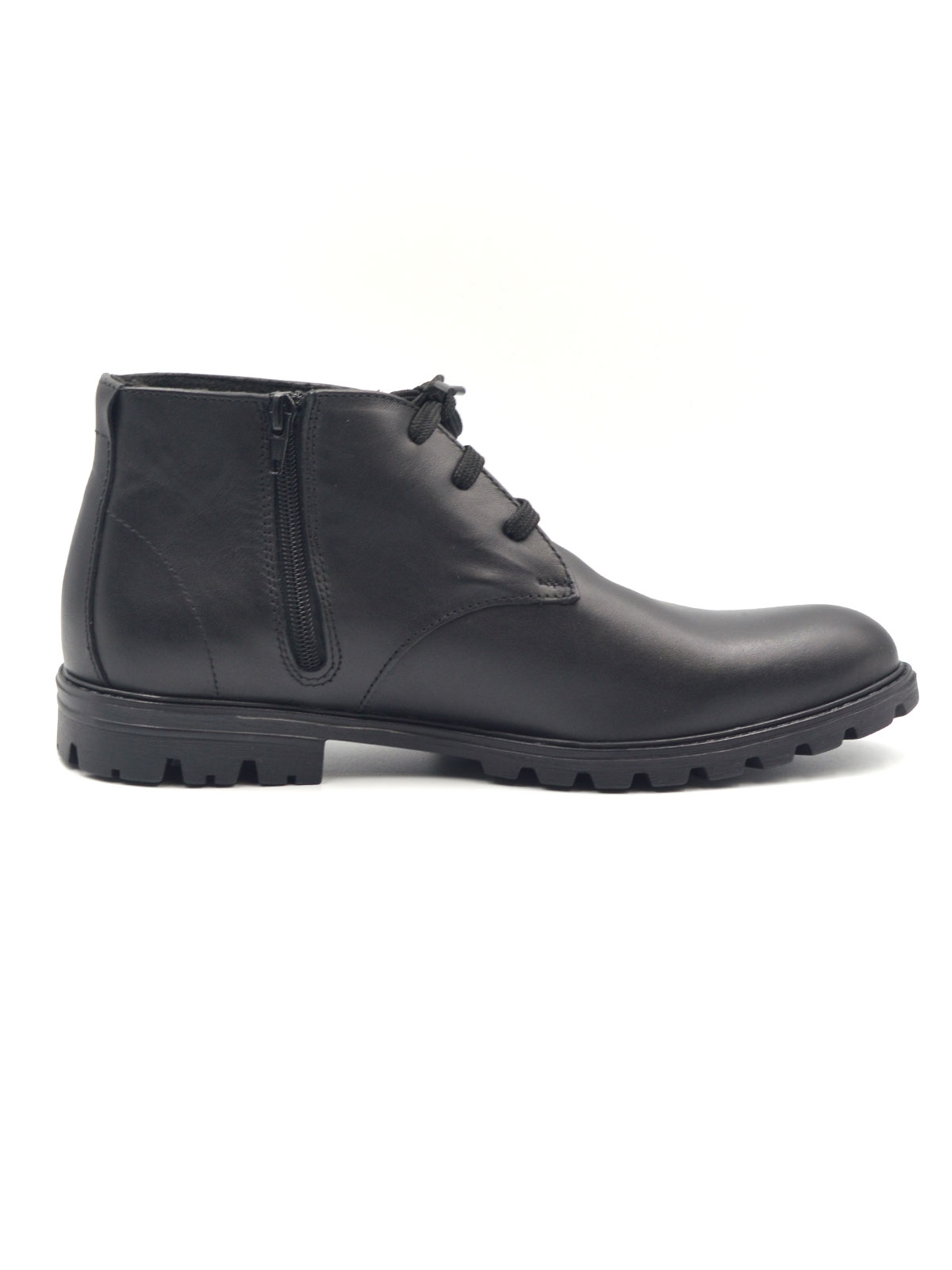 Black sporty elegant boots with laces - 81087 - € 83.24 img2
