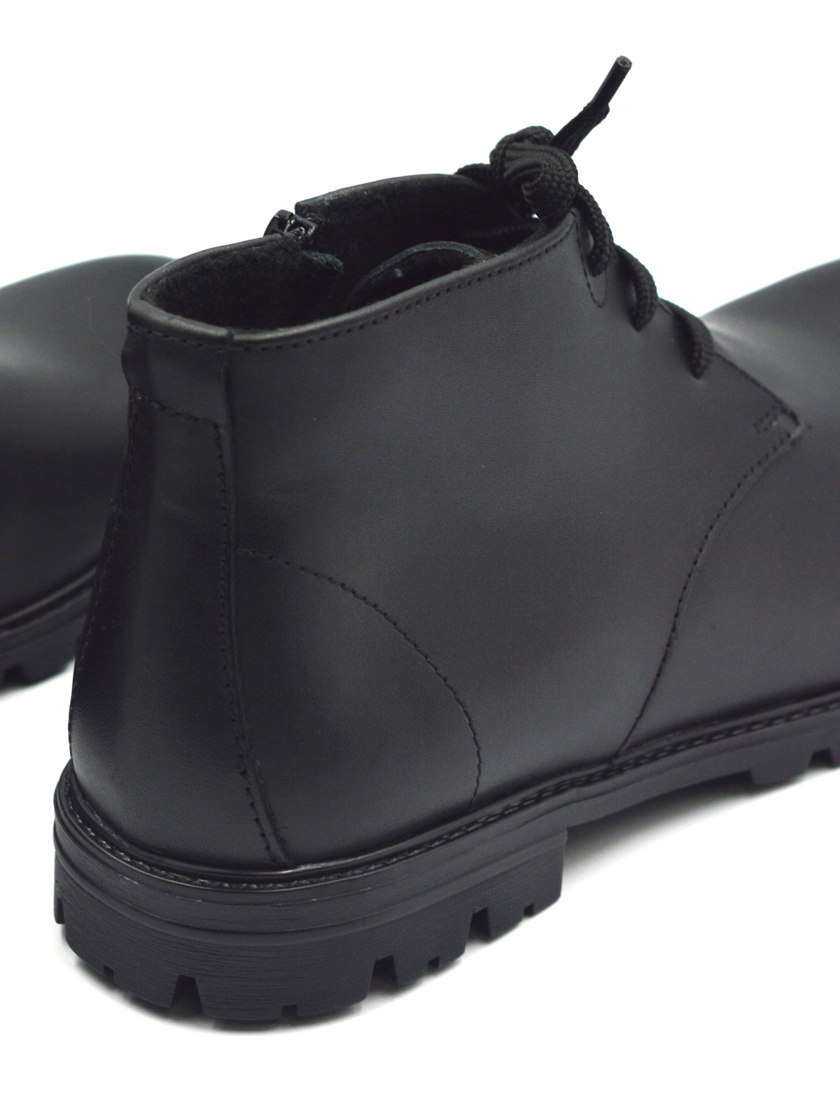 Black sporty elegant boots with laces - 81087 - € 83.24 img3