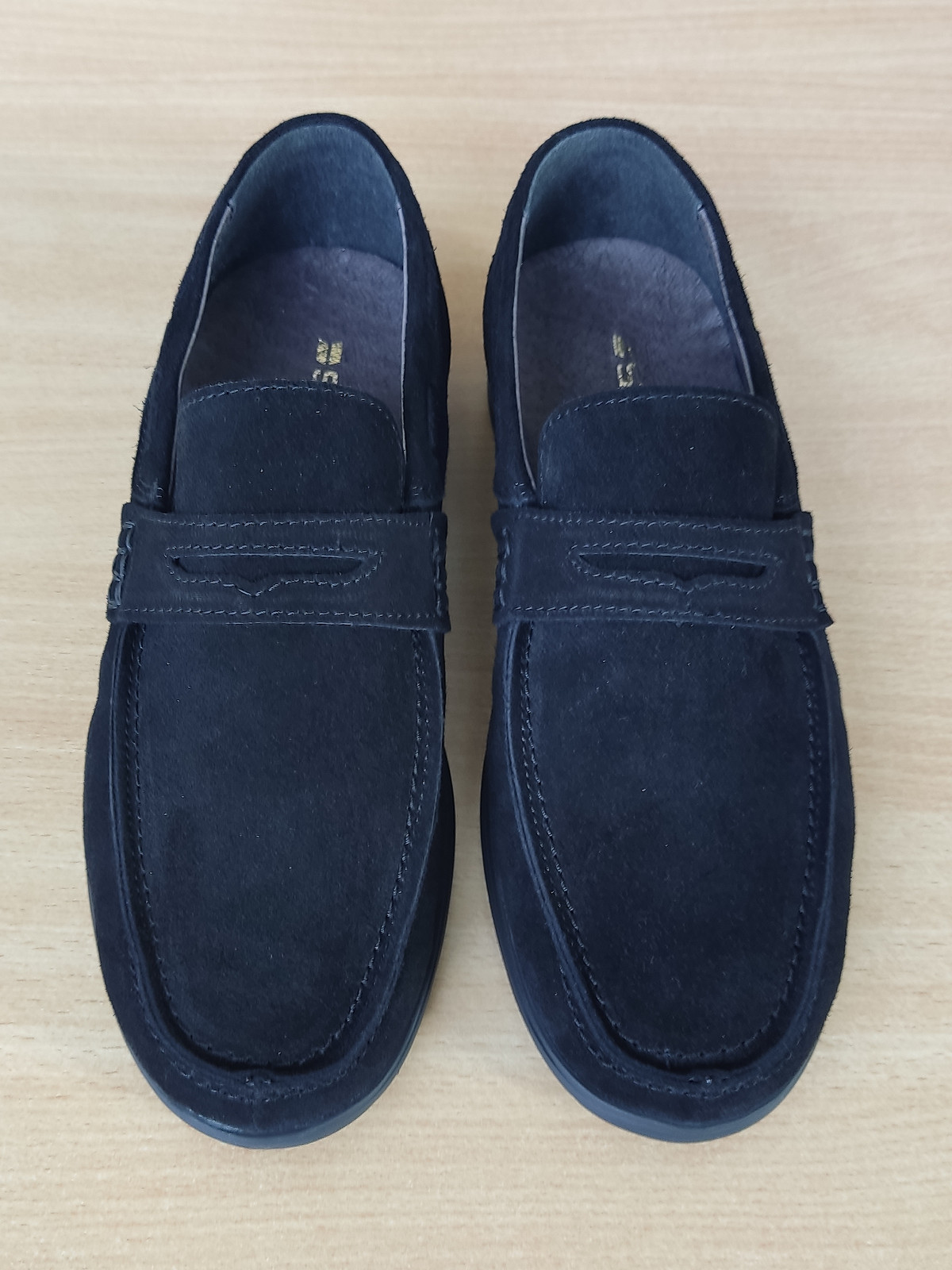 Navy suede loafers - 81090 - € 50.06 img1