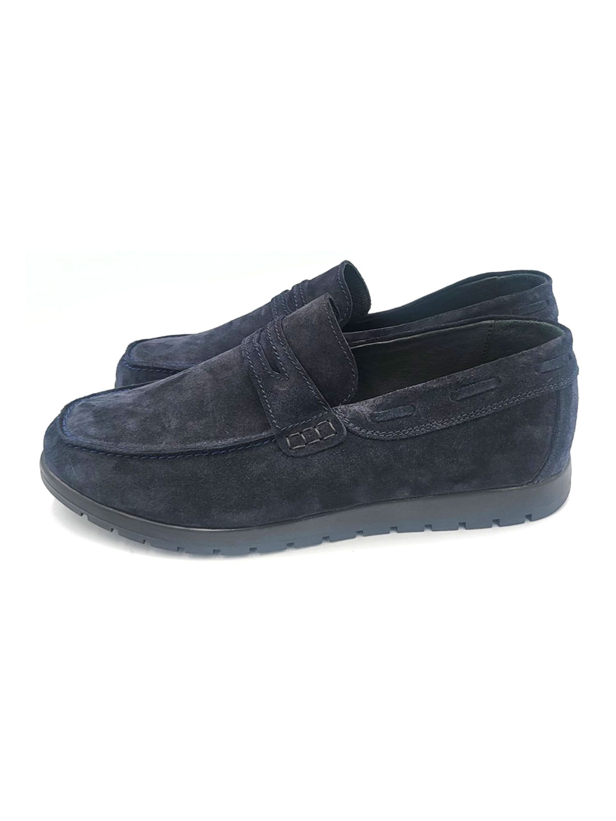 Navy suede loafers - 81093 - € 78.18 img2