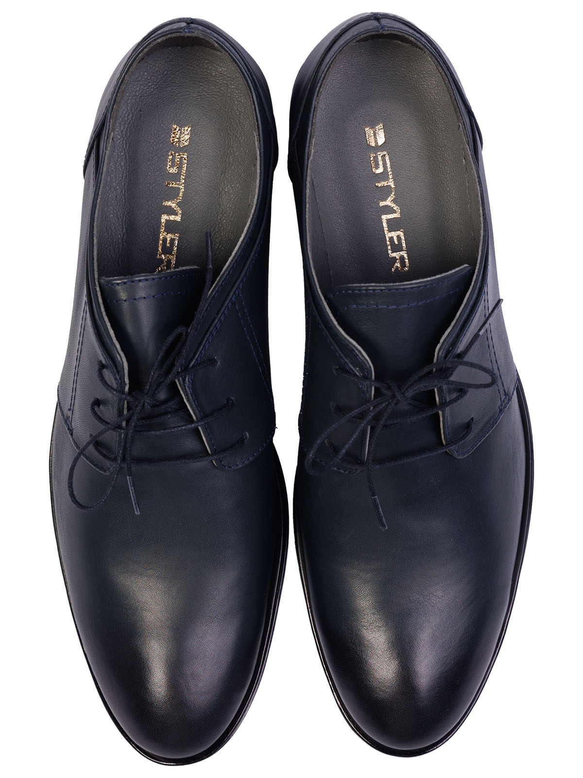 Mens classic shoes in dark blue - 81107 - € 88.86 img1