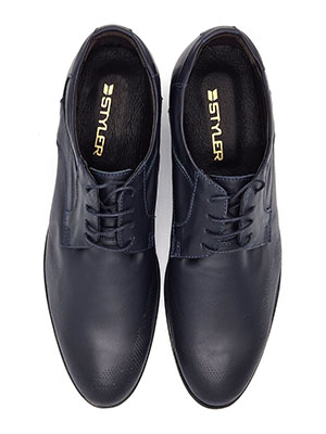 item:Mens dark blue classic shoes - 81115 - € 88.86