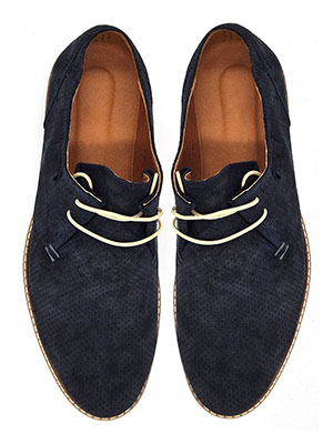 Mens suede shoes - 81118 - € 92.24