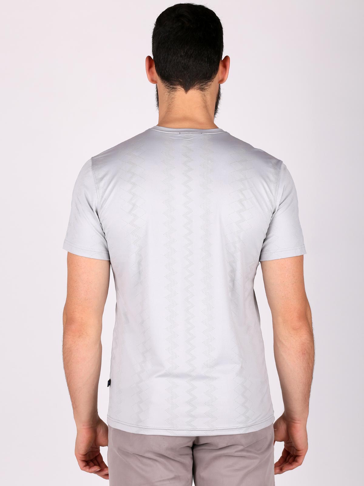  gray zigzag tshirt  - 88033 € 6.75 img2