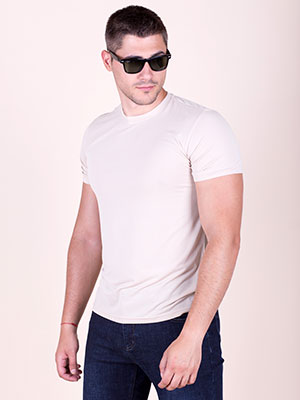 Tricou din microfibră cu model ajustat - 89008 - € 5.06