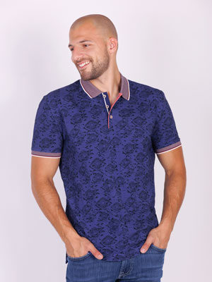 item:Tshirt in purple with figures - 93422 - € 40.49
