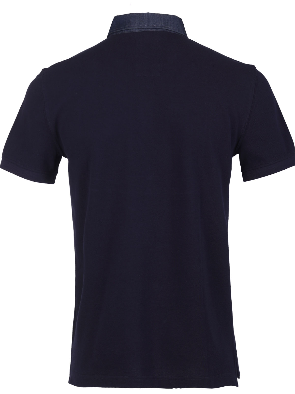 Blouse with short sleeves in dark blue - 93433 € 42.74 img2