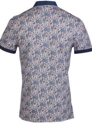 Tricou bej cu un design spectaculos - 93443 € 42.74 img2