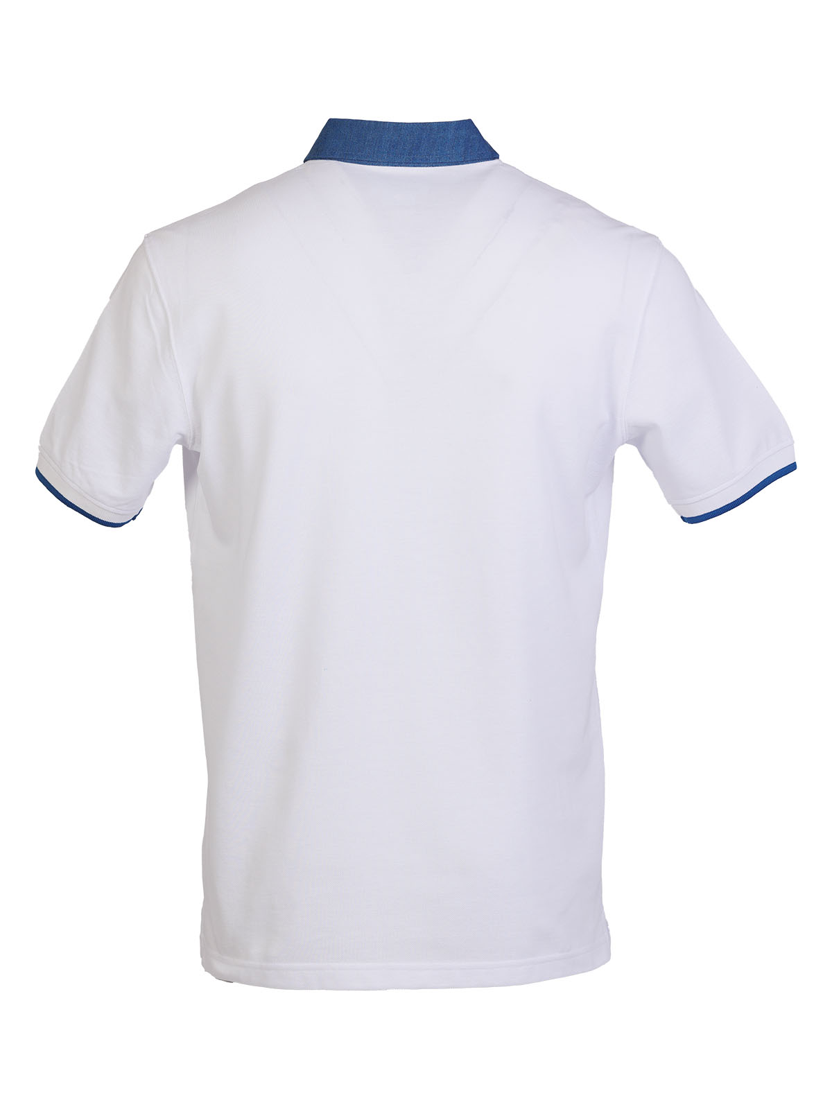Tricou alb pentru bărbați cu guler din d - 93458 € 47.24 img2