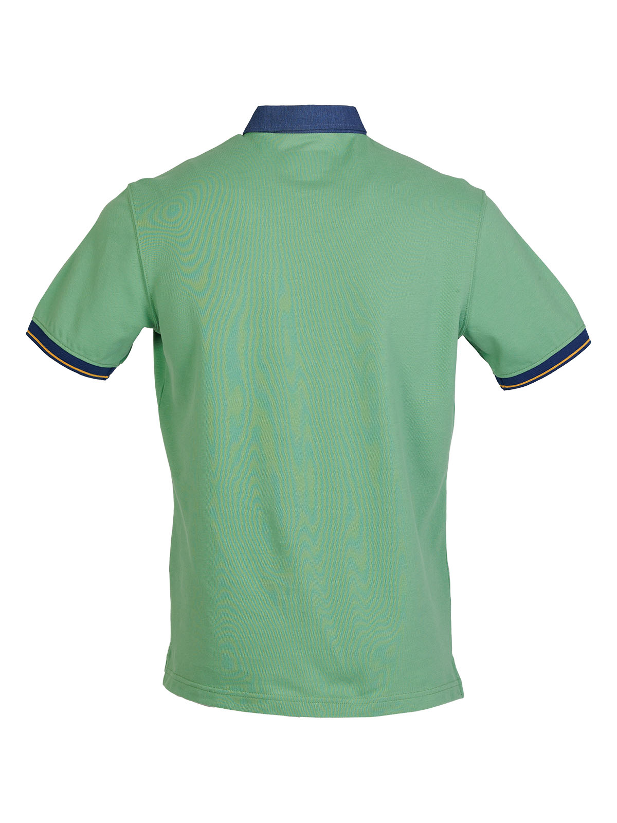 Tricou verde pentru bărbați cu guler din - 93462 € 47.24 img2