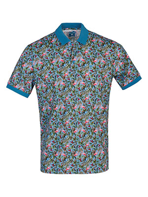 Tricou bărbătesc cu un design spectaculo-93472-221 Lei