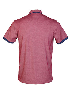 Ανδρικό tshirt σε raspberry melange - 93484 € 41.62 img2