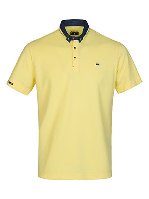 item:Ανδρικό κίτρινο tshirt - 93507 - 44.00 €