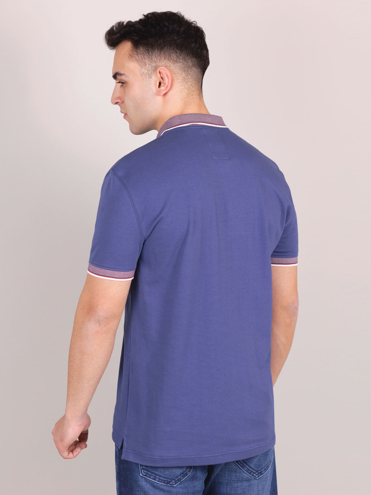 Short sleeve denim tshirt - 94413 € 30.93 img2
