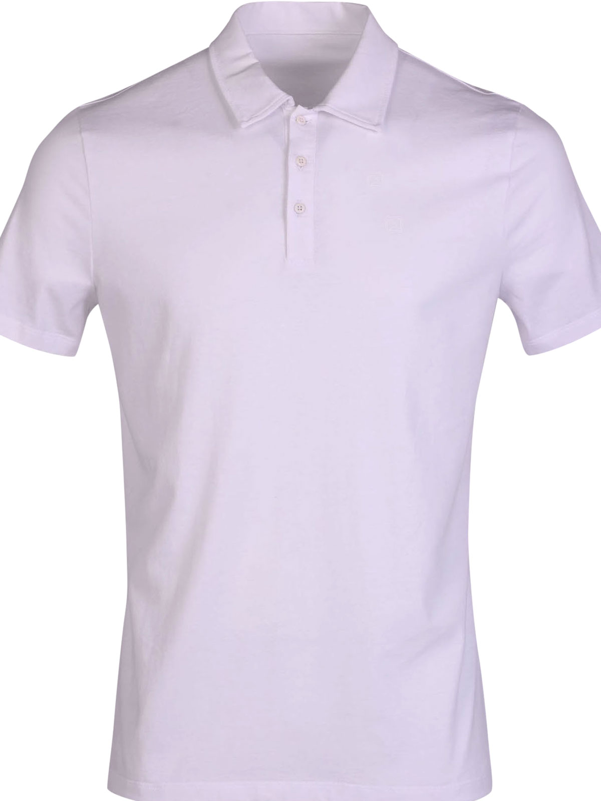 Tshirt in white with a collar - 94416 € 37.12 img1