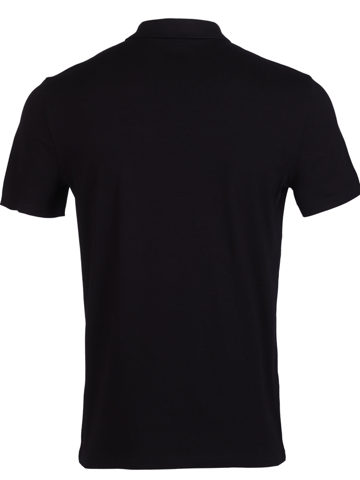 Μπλουζάκι σε μαύρο χρώμα με γιακά - 94420 € 33.18 img2