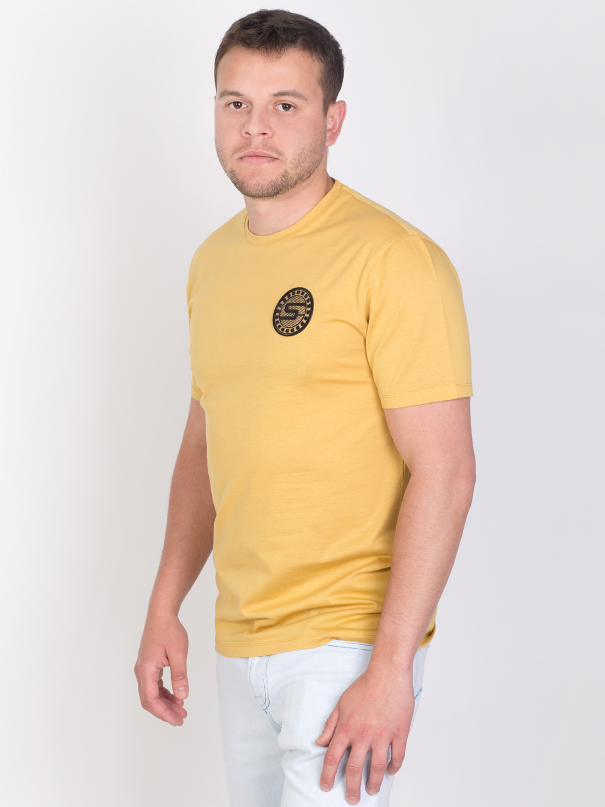 Cotton tshirt with a round patch - 96378 € 11.81 img4