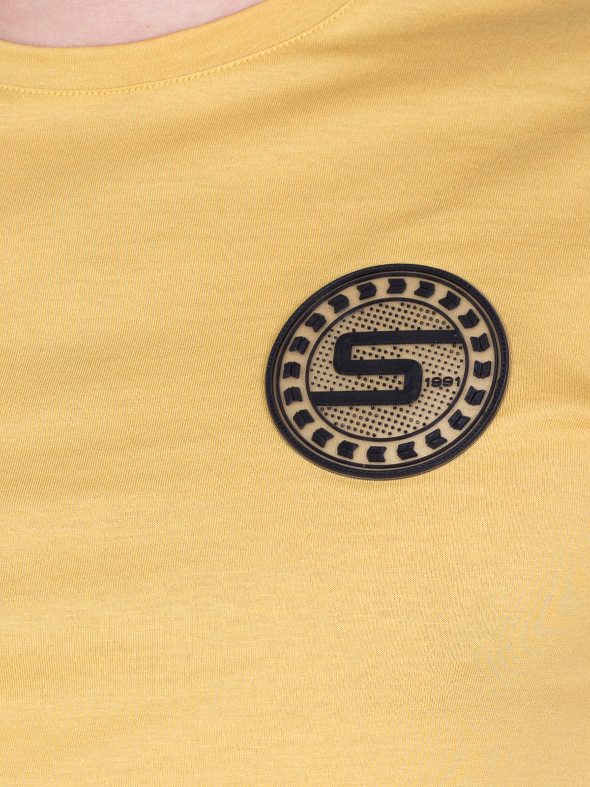 Βαμβακερό μπλουζάκι με στρογγυλό έμπλαστ - 96378 € 11.81 img5