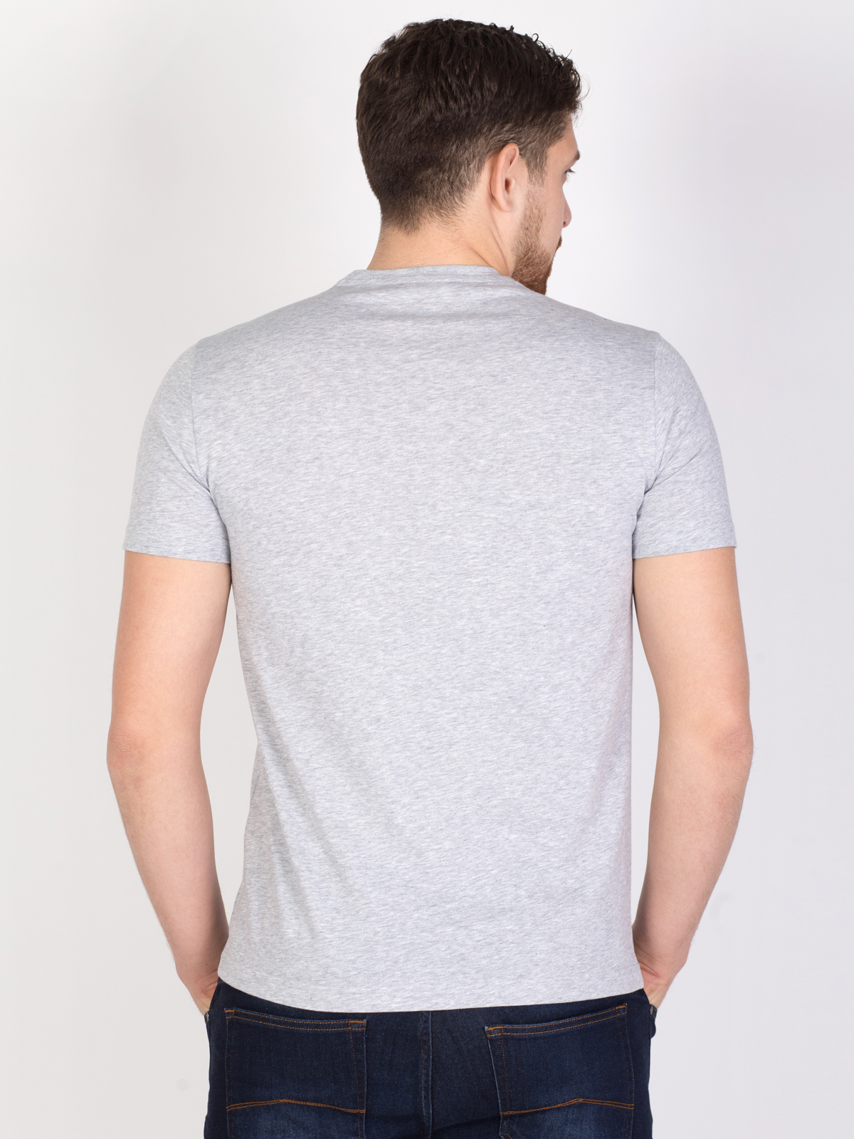 Light gray cotton tshirt - 96383 € 11.81 img3