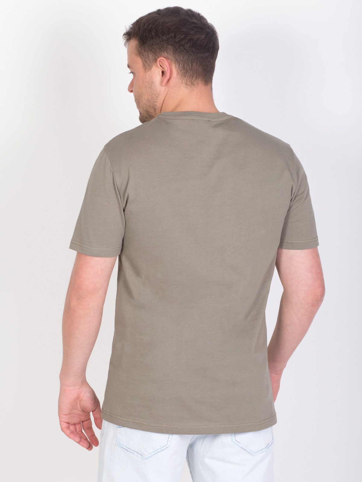 Μπλουζάκι σε πράσινο χρώμα με στάμπα str - 96419 € 16.31 img4
