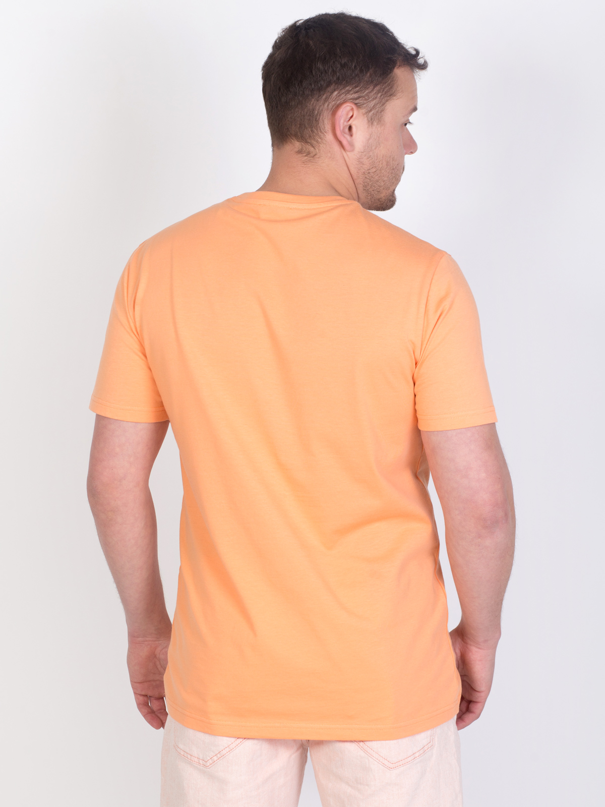 Πορτοκαλί μπλουζάκι με στάμπα athletic - 96423 € 16.31 img4