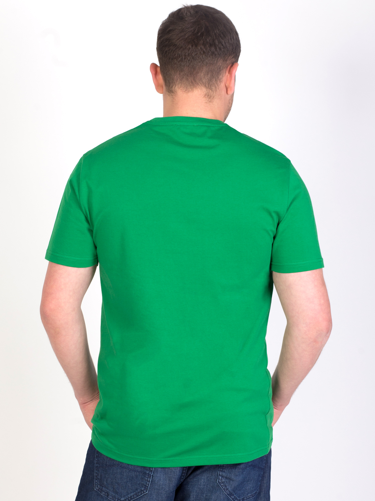 Tshirt in bright green with a print - 96429 € 16.31 img4