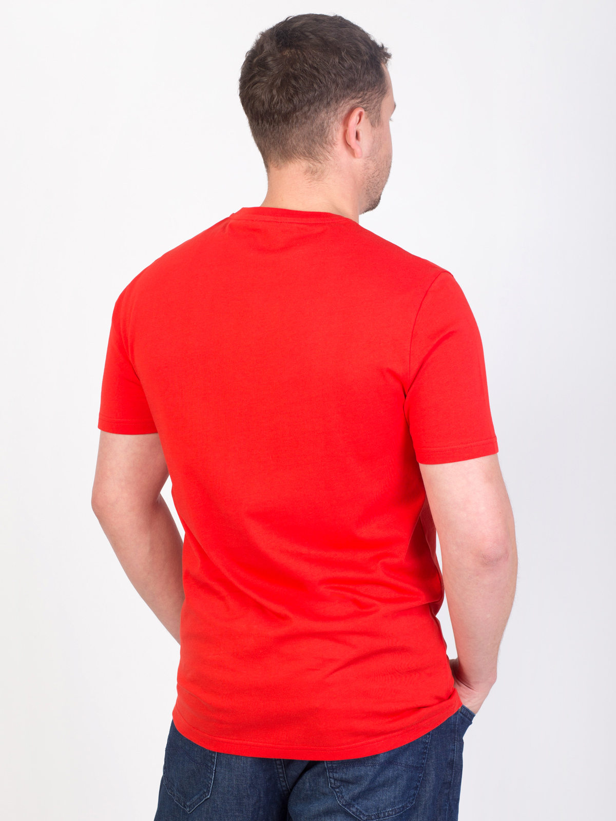 Μπλουζάκι σε κόκκινο χρώμα με κυματιστή - 96439 € 16.31 img4