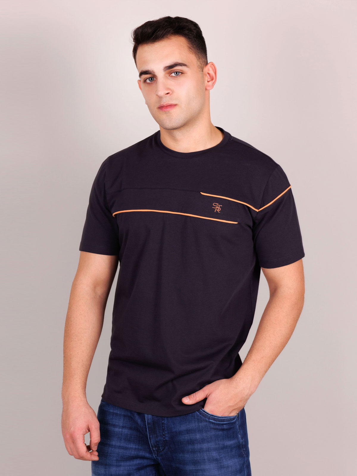 Tshirt με πορτοκαλί τόνο - 96453 € 21.93 img1