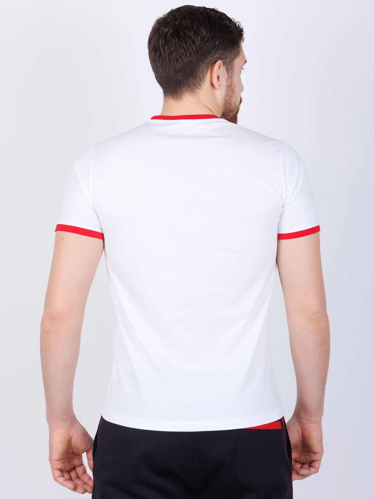 Tricou alb cu imprimeu roșu - 96456 € 23.62 img3