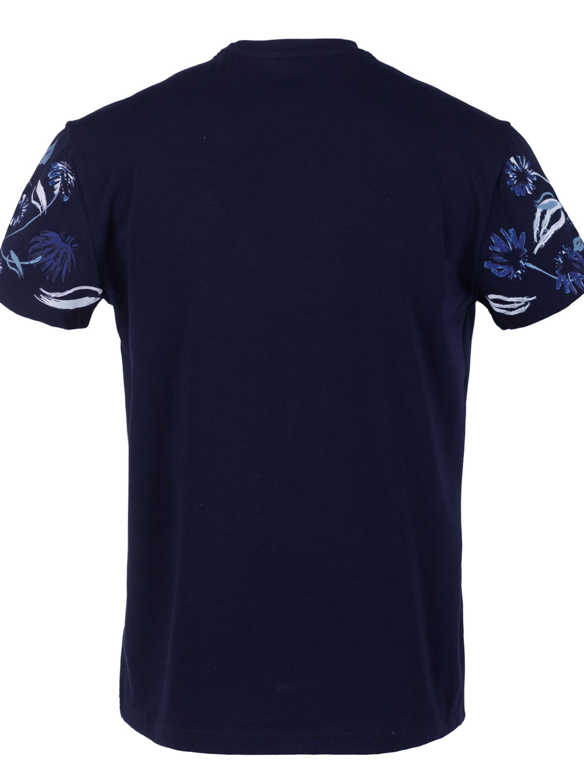 Bluza albastra cu imprimeu de flori - 96472 € 27.56 img2