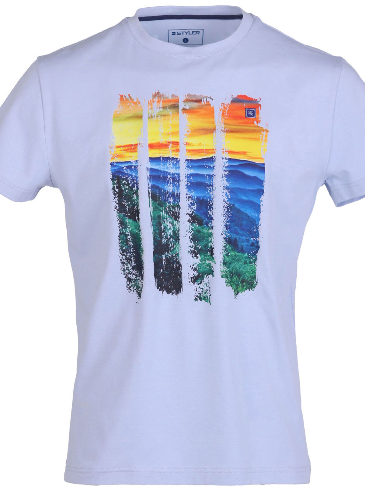 Tricou în albastru deschis sunset - 96477 € 27.56 img1