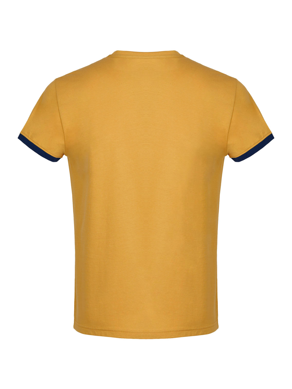 Tricou galben cu imprimeu izbitor - 96488 € 32.62 img2