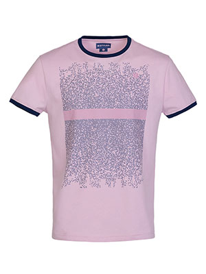 Pink tshirt with a spectacular print - 96490 - € 32.62