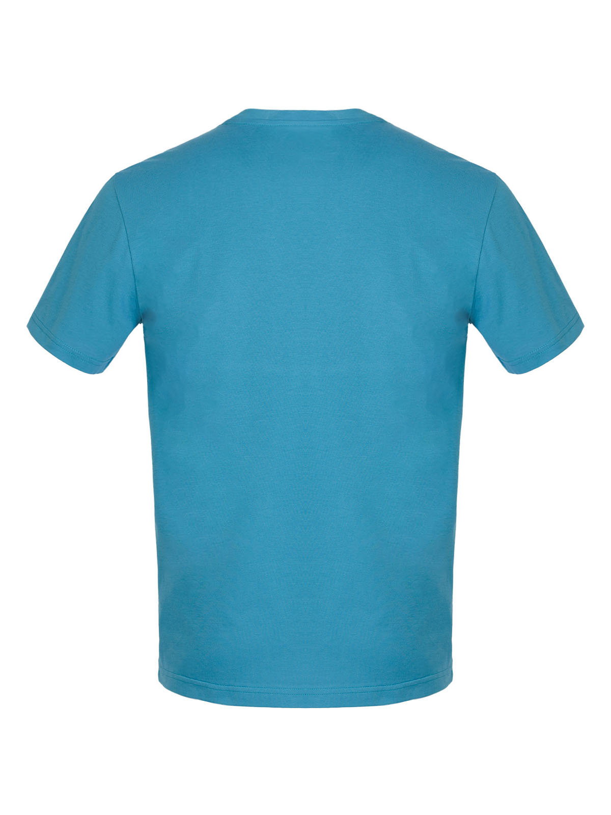 Tricou turcoaz cu imprimeu izbitor - 96494 € 32.62 img2