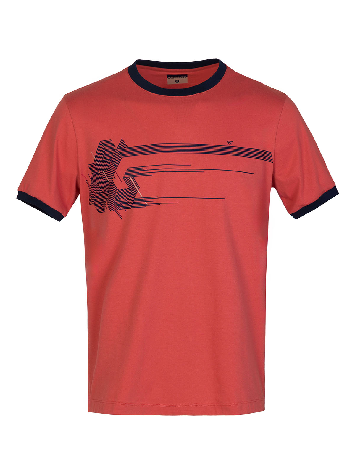 Tricou bărbătesc în culoarea coral - 96544 32.00 € img1